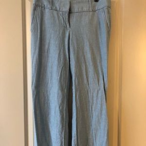 Final Price Drop! Light Blue Linen Trousers